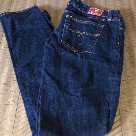 Get Lucky 🍀 Lola Skinny Jeans 👖 5 Pockets Cotton Lycra Stretch. - Picture 1 of 17